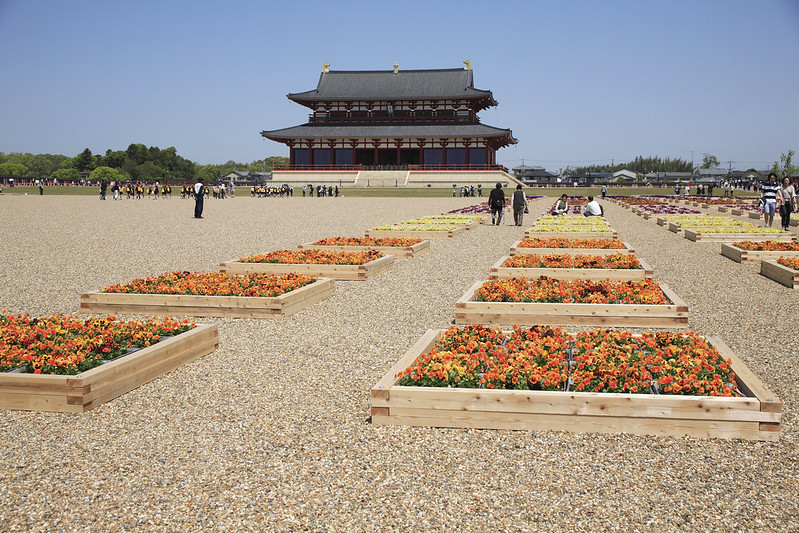Tōdai-ji, a Buddist temple complex, Nara, Japan.