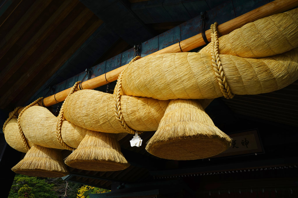 Shimenawa(a sacred straw rope), Izumo Taisha Grand Shrine